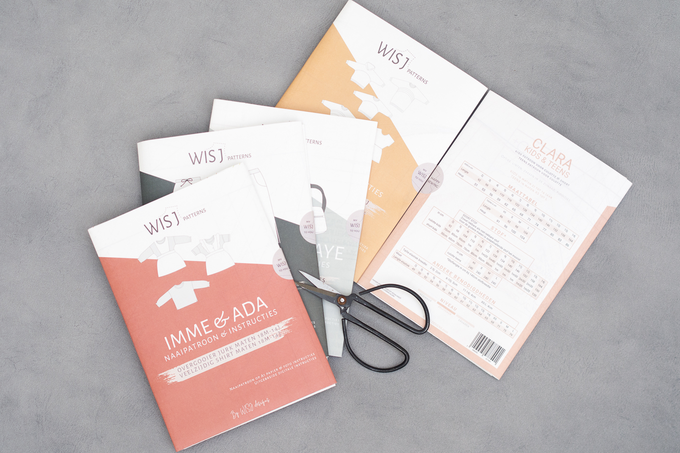 Meisje Bliksem bijeenkomst Patronen op papier - WISJ Designs